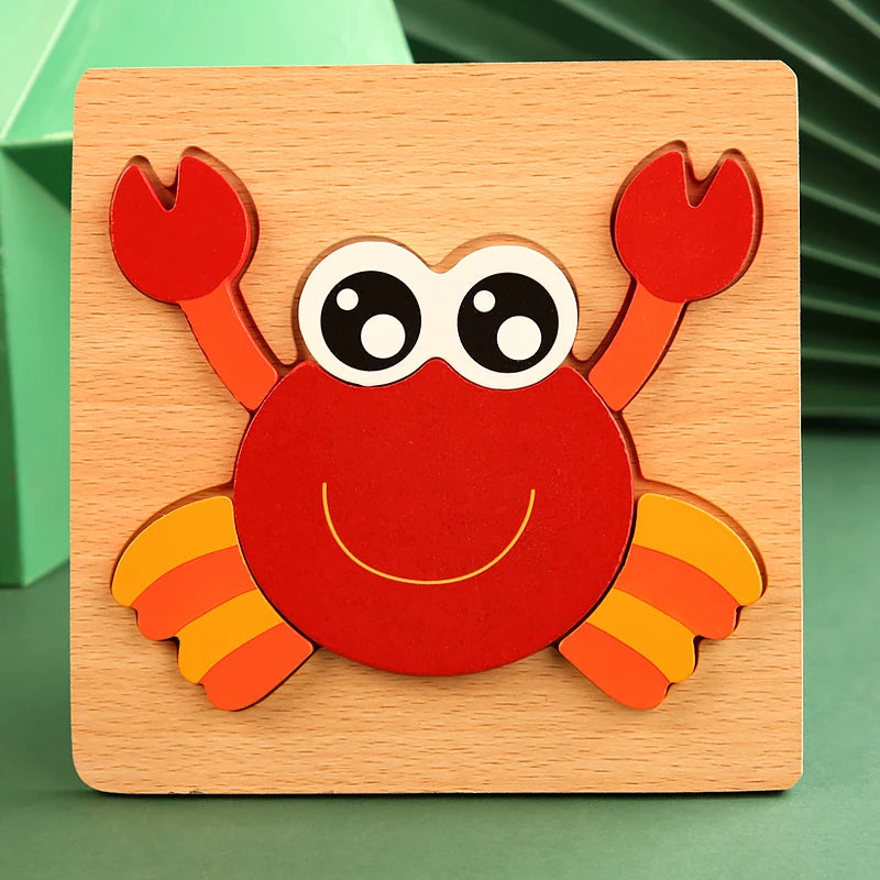 Baby 3D Wooden Puzzles