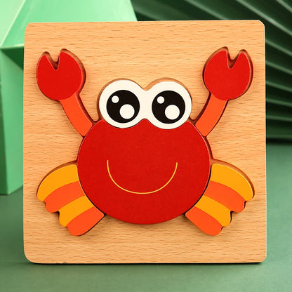 Baby 3D Wooden Puzzles