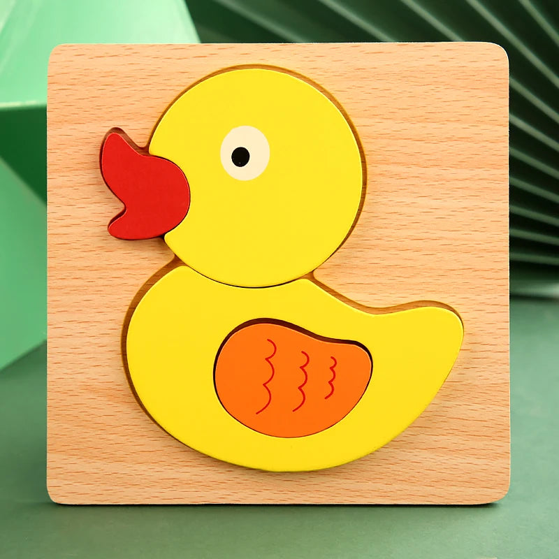 Baby 3D Wooden Puzzles