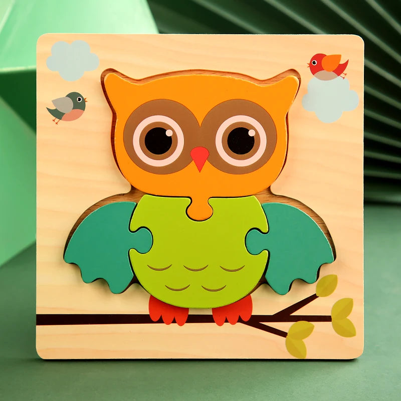 Baby 3D Wooden Puzzles