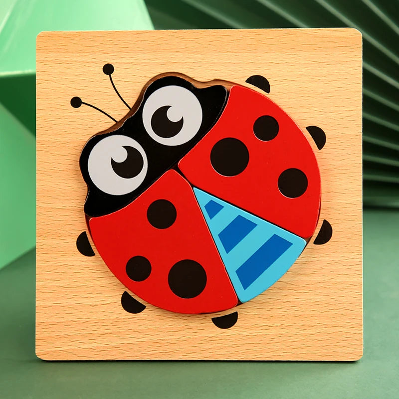 Baby 3D Wooden Puzzles