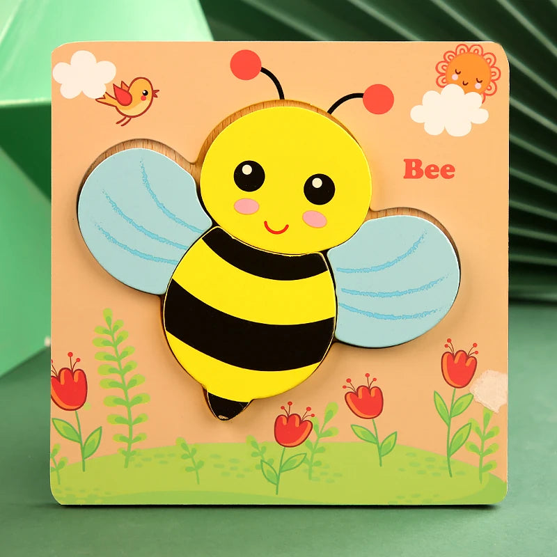 Baby 3D Wooden Puzzles