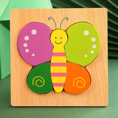 Baby 3D Wooden Puzzles