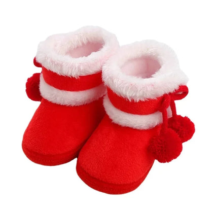 Newborn Girls Soft Booties