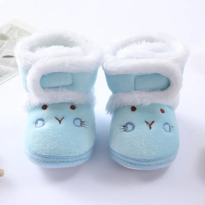 Newborn Girls Soft Booties