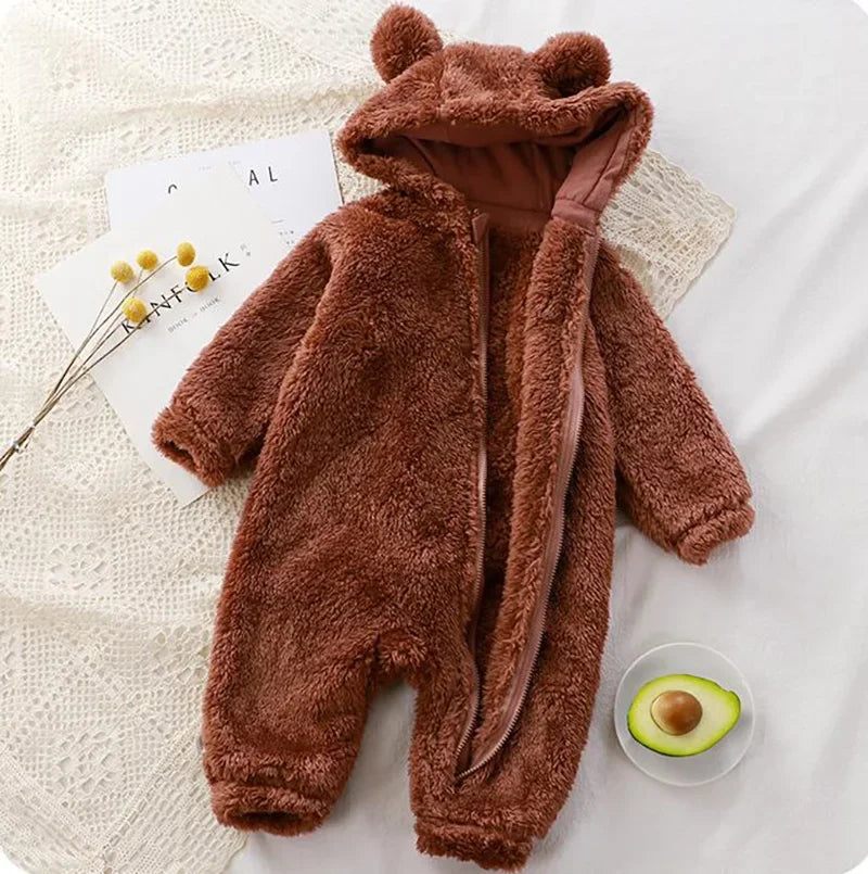 Warm Bear Baby Romper