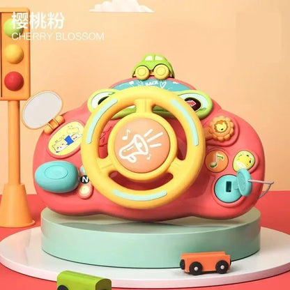 Baby driving simulator toy