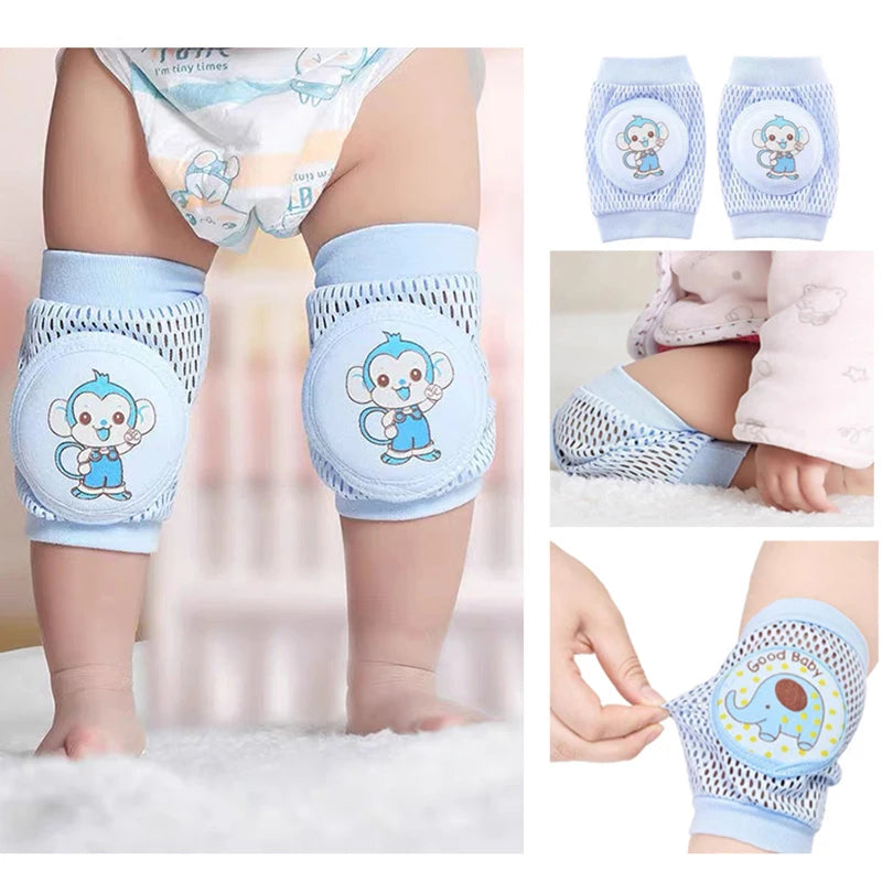 Baby breathable mesh knee pads