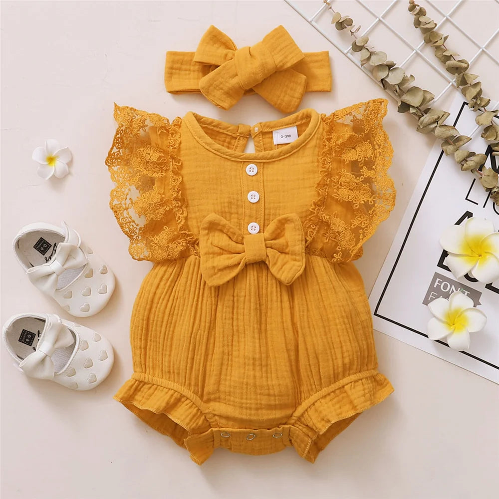 Baby girl romper