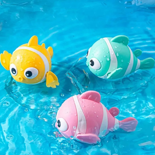 Cute Wind-Up Swimming Fish Bath Toy