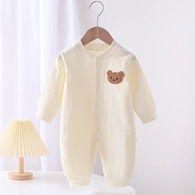 Cute bear baby rompers