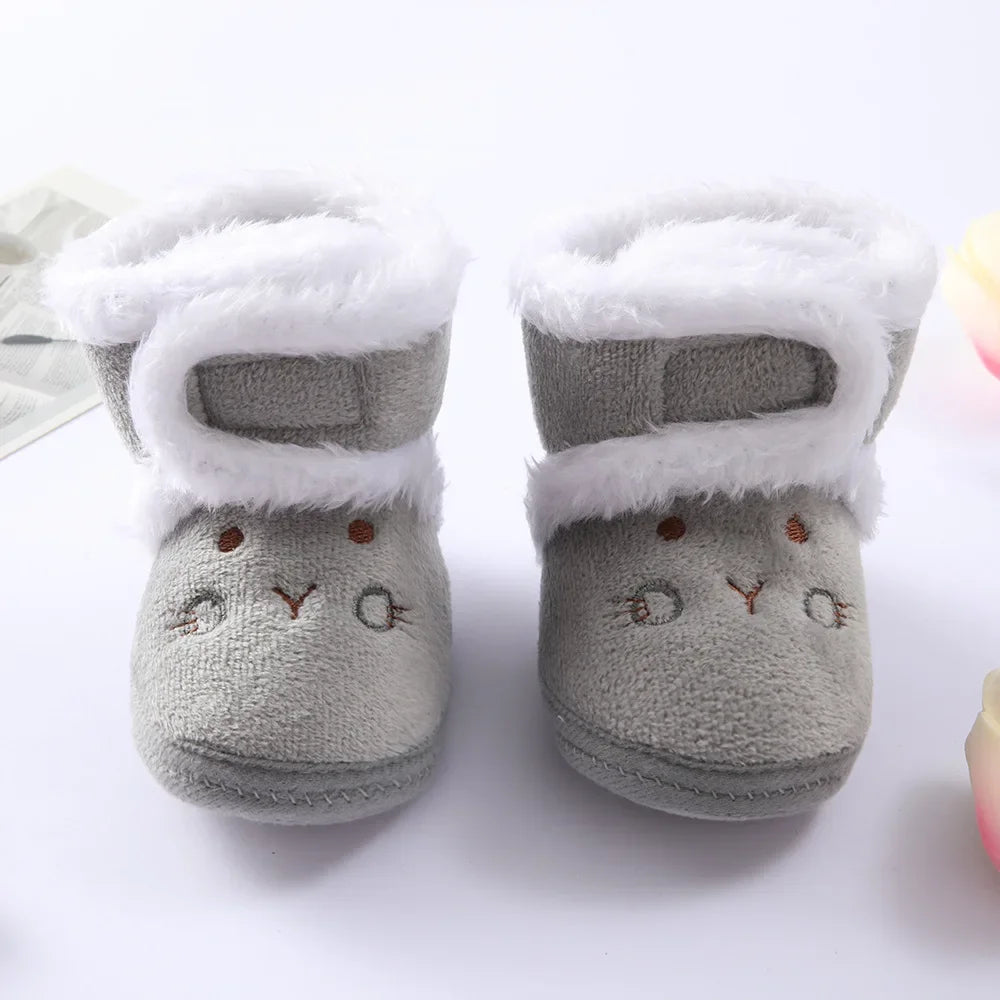 Newborn Girls Soft Booties