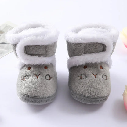 Newborn Girls Soft Booties