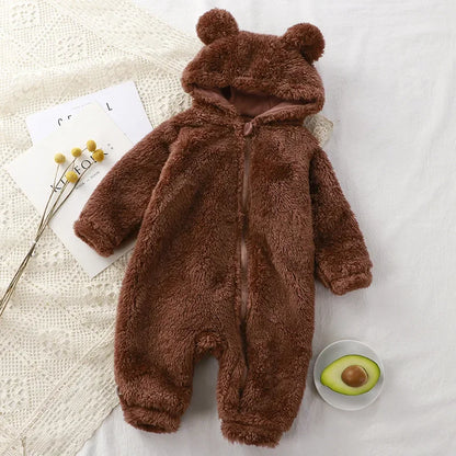 Warm Bear Baby Romper