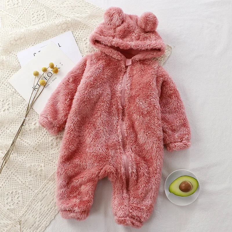 Warm Bear Baby Romper