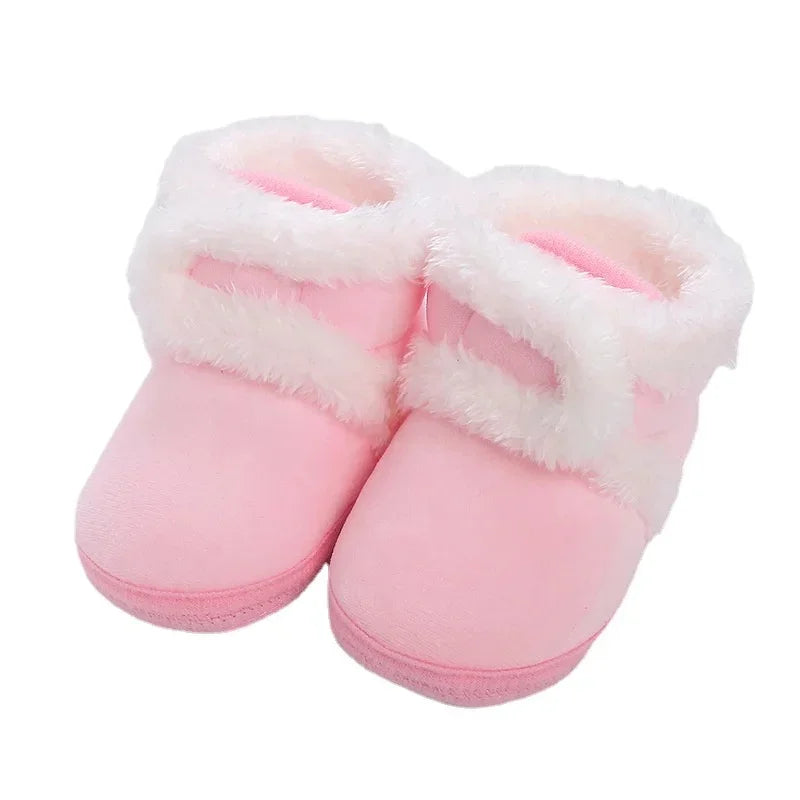 Newborn Girls Soft Booties