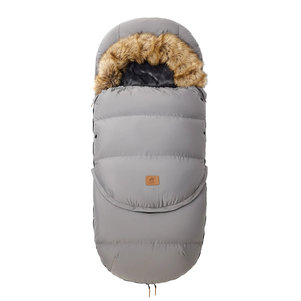 Stroller winter footmuff sleeping bag