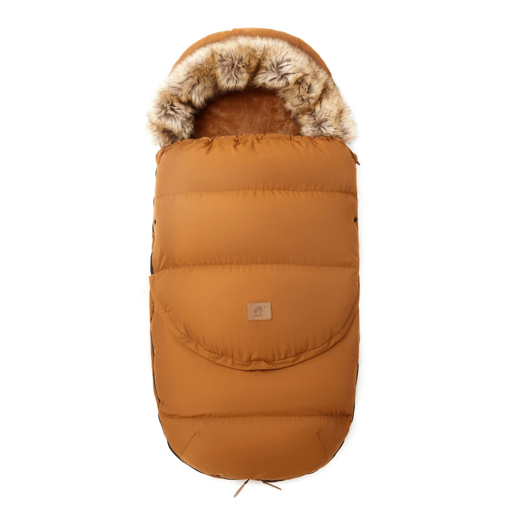 Stroller winter footmuff sleeping bag