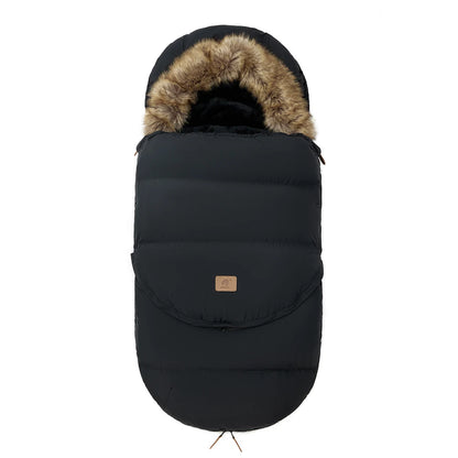 Stroller winter footmuff sleeping bag