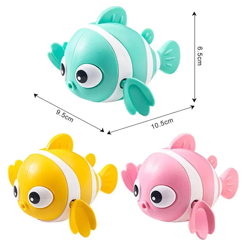 Cute Wind-Up Swimming Fish Bath Toy