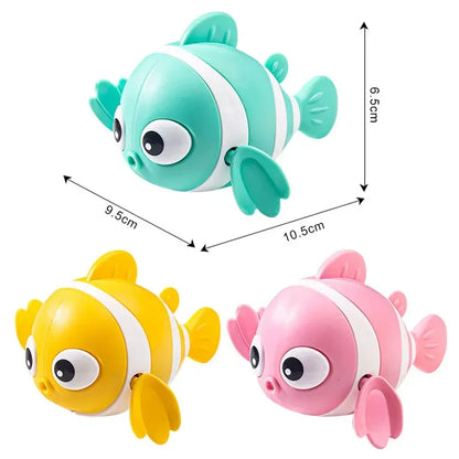 Cute Wind-Up Swimming Fish Bath Toy