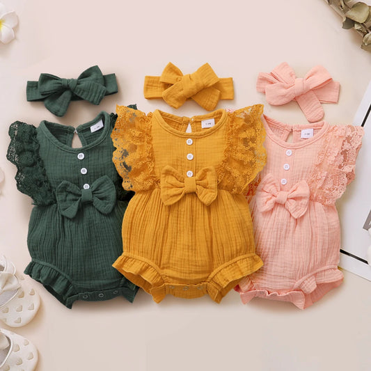 Baby girl romper