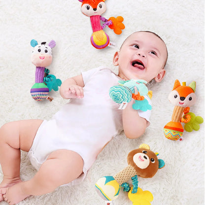 Baby plush animal Rattles