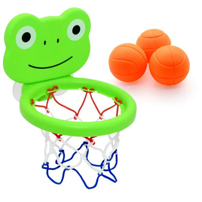 Bath time basketball net