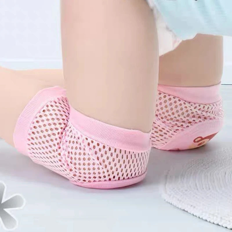 Baby breathable mesh knee pads