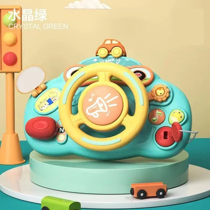 Baby driving simulator toy