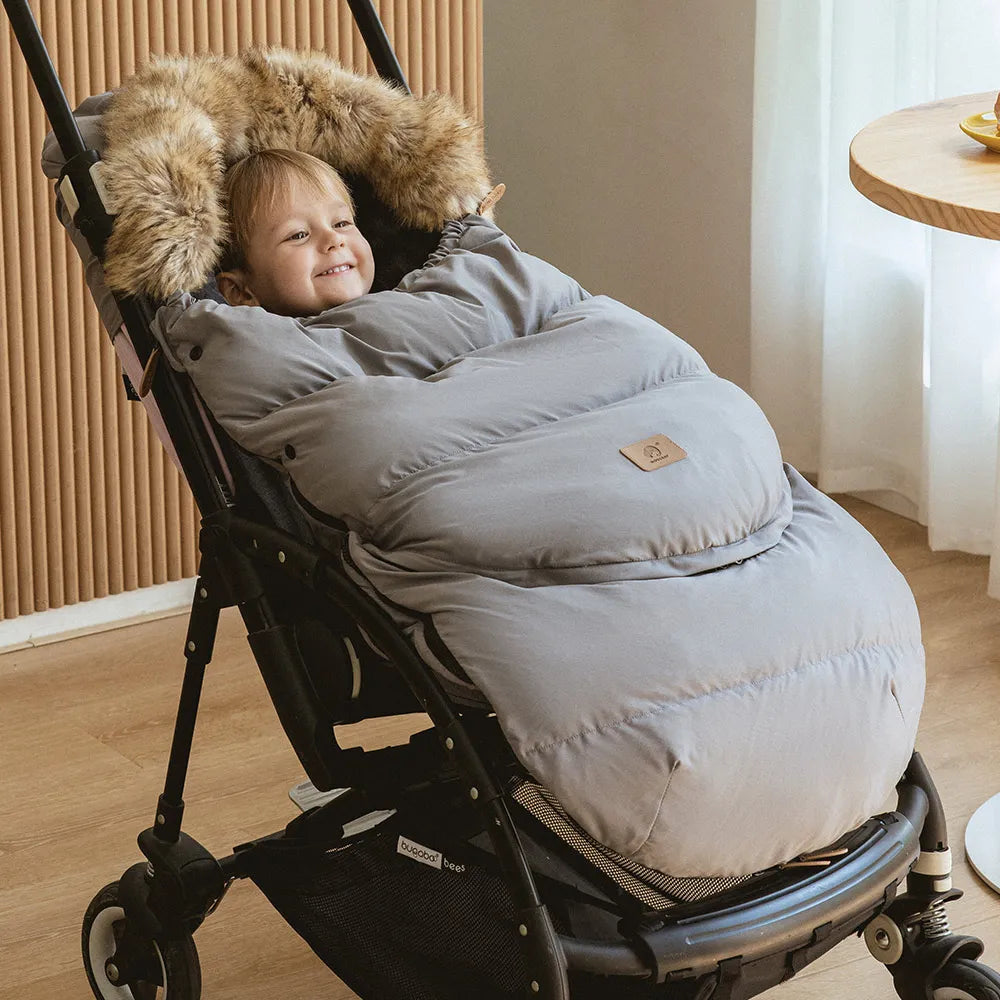 Stroller winter footmuff sleeping bag