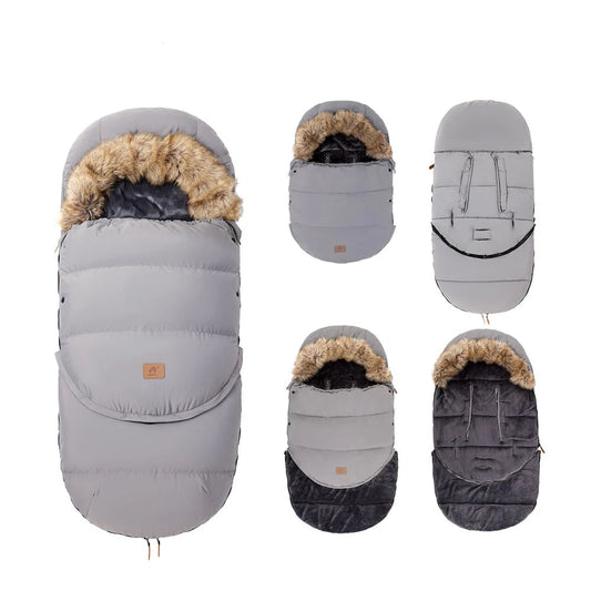 Stroller winter footmuff sleeping bag