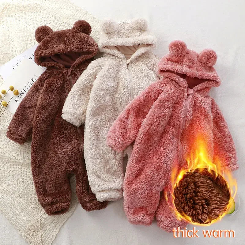 Warm Bear Baby Romper