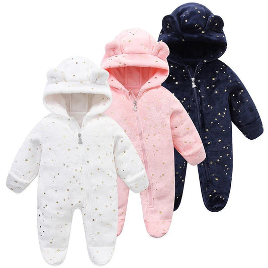 Newborn Winter Baby Rompers