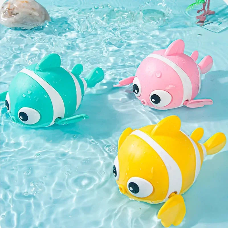 Cute Wind-Up Swimming Fish Bath Toy